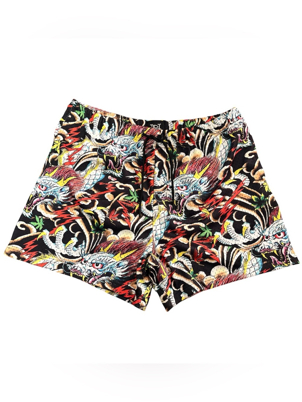 Ed Hardy Dragon Grunge Men’s Basketball Shorts